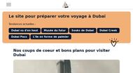 Partir en vacances à Dubaï