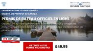Passer le permis bateau Canada