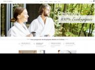 Peignoirs en coton biologique