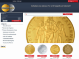 Pieces d'or et d'argent de collection