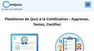 Plateforme de Quiz/QCM professionnel à la Certification en Ligne
