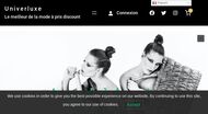 Plateforme de vente d'articles de luxe