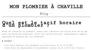Plombier à Chaville 92