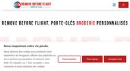 Porte clé publicitaire