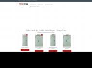 PORTE METAL Fabricant de porte coupe feu et porte métallique sur mesure