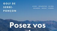 Projet du parcours de Serre Ponçon