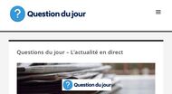 question du jour