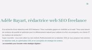 Rédactrice web SEO freelance Paris