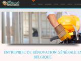 Rénovation maçonnerie, toiture, en Belgique