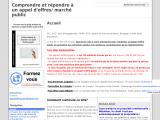 Répondre à un appel d'offre public 
