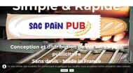 Sac à pain publicitaire