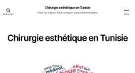 Séjour de chirurgie esthétique en Tunisie
