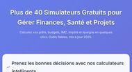 Simulateurs et calculateurs gratuits en ligne