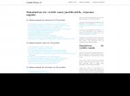 Simulation et comparaison crédit personnel