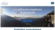 Stage et baptême Parapente