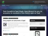 Technologie et actualité sur l'Ipad d'Apple