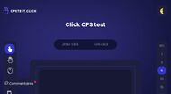 Testez votre vitesse de click : CPS Test