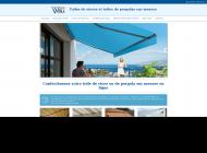 Toile de store et pergola