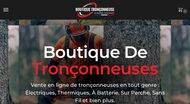 Tronçonneuse et accessoires