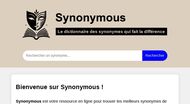 Trouver des synonymes