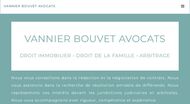 Vannier Bouvet Avocats à Boulogne-Billancourt