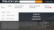 Vente de camions, véhicules utilitaires et matériels TP d’occasion