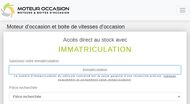 Vente de moteur d'occasions et boites