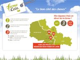 Vente de produits fermiers, fruits et légumes frais, Douai, Avion, Croisilles, Nord Pas de Calais
