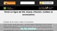vente de thé naturel et aromatisé en ligne