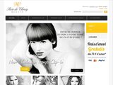 Vente en ligne d'extension de cheveux à clips et à chaud