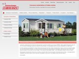 Vente et réparation de caravanes, mobil home et chalet résidentiel près de Liège, Belgique