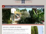 Vente maison provençale et contemporaine dans la Drôme (26)