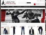 vêtements sportwear et jeans de marque