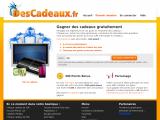visite de site, sondage pour gagner des cadeaux
