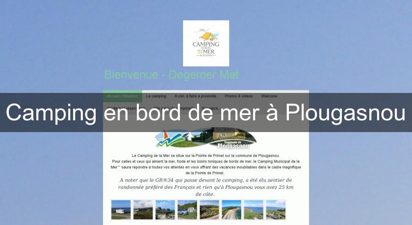 Camping en bord de mer à Plougasnou Camping en bord de mer à Plougasnou