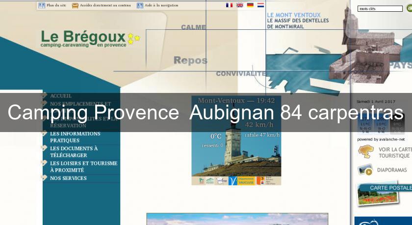Camping Provence Aubignan 84 carpentras Camping Provence Aubignan 84 carpentras