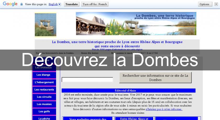 Découvrez la Dombes Découvrez la Dombes