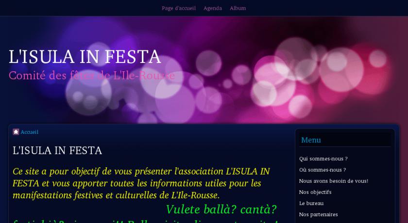 Manifestations culturelles, événements sur l'Île Rousse, Corse Manifestations culturelles, événements sur l'Île Rousse, Corse
