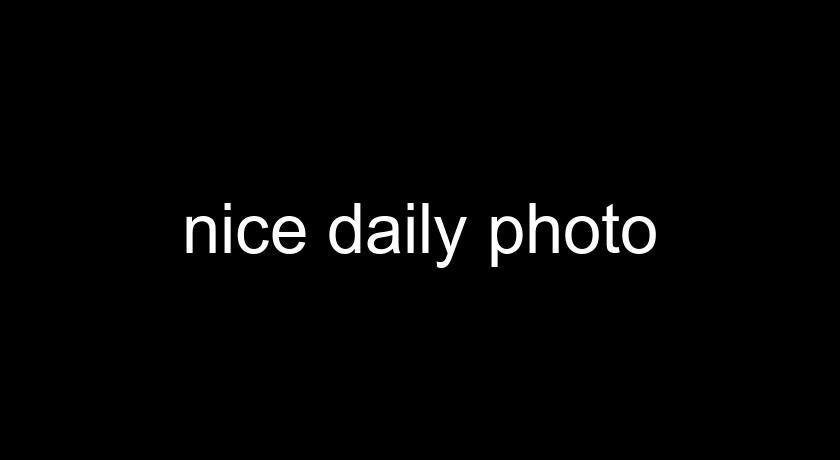nice daily photo nice daily photo
