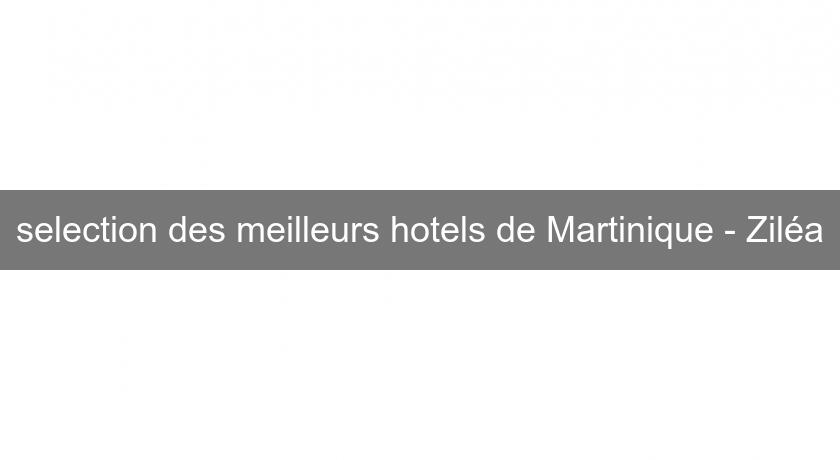 selection des meilleurs hotels de Martinique - Ziléa selection des meilleurs hotels de Martinique - Ziléa