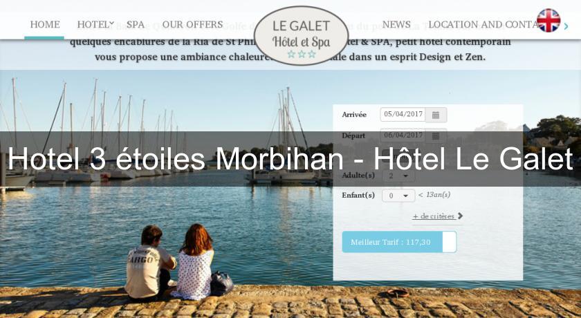 Hotel 3 étoiles Morbihan - Hôtel Le Galet Hotel 3 étoiles Morbihan - Hôtel Le Galet