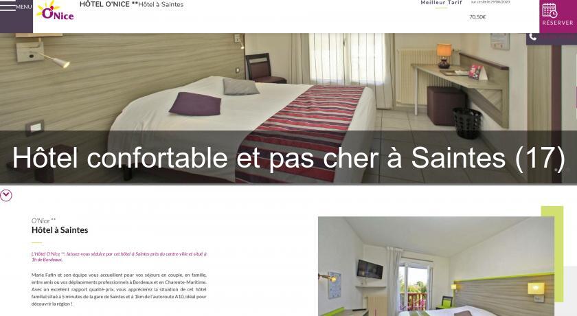 Hôtel confortable et pas cher à Saintes (17) Hôtel confortable et pas cher à Saintes (17)