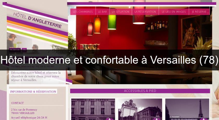 Hôtel moderne et confortable à Versailles (78) Hôtel moderne et confortable à Versailles (78)