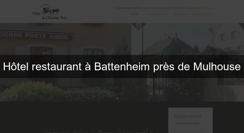 Hôtel restaurant à Battenheim près de Mulhouse Hôtel restaurant à Battenheim près de Mulhouse
