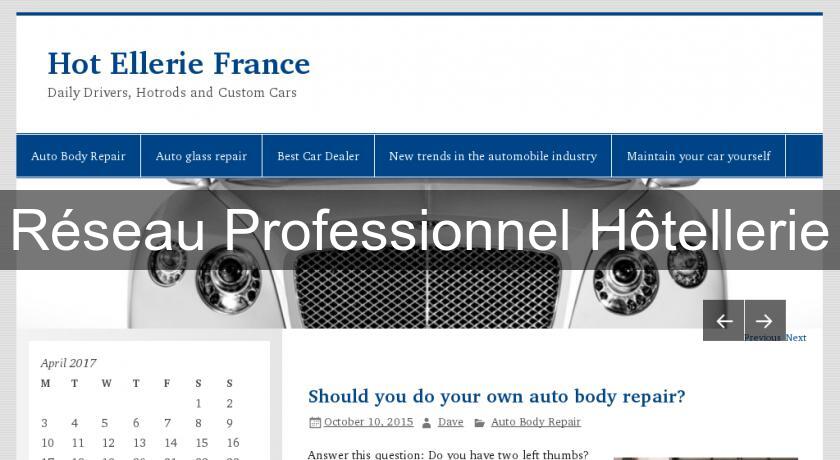 Réseau Professionnel Hôtellerie Réseau Professionnel Hôtellerie