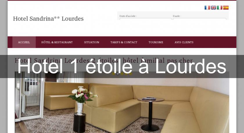 Hotel 1 étoile à Lourdes Hotel 1 étoile à Lourdes