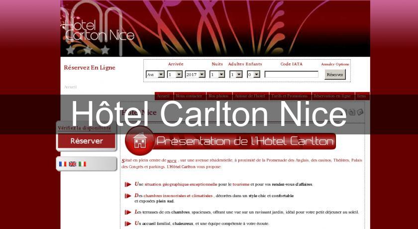Hôtel Carlton Nice Hôtel Carlton Nice