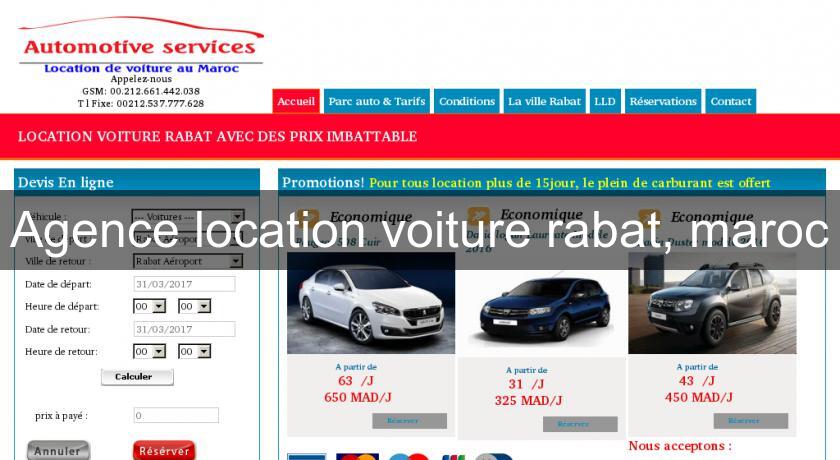 Agence location voiture rabat, maroc Agence location voiture rabat, maroc