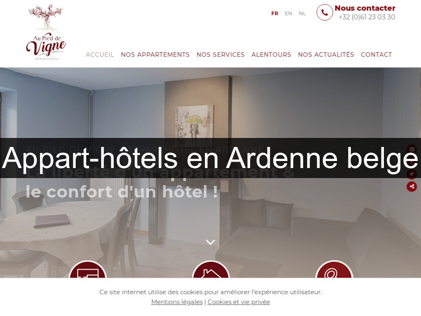 Appart-hôtels en Ardenne belge Appart-hôtels en Ardenne belge