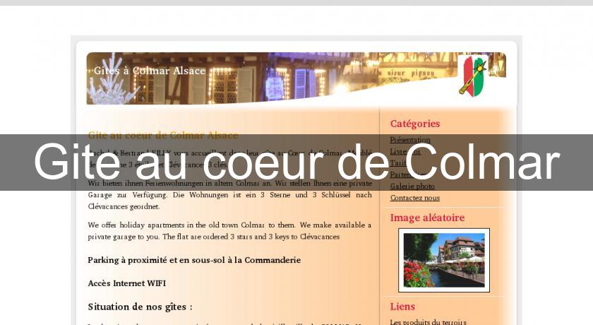 Gite au coeur de Colmar Gite au coeur de Colmar